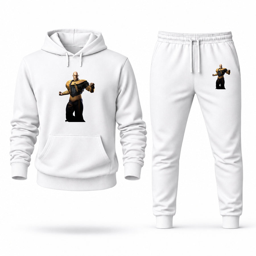 Men's Black Adam Hoodie Joggers Set