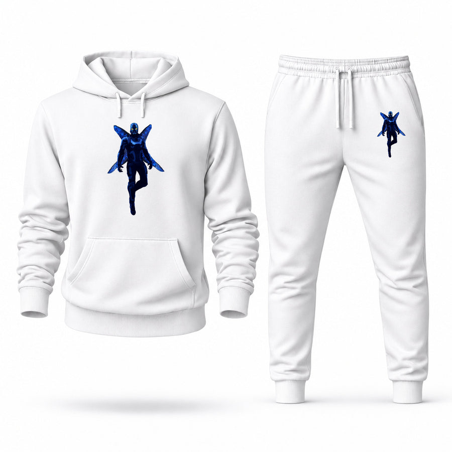 Men's Blue Beetle Hoodie Joggers Set