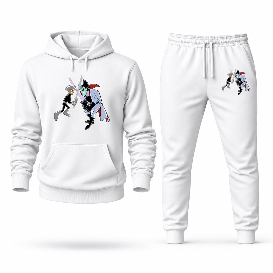Men's Danny Phantom Hoodie Joggers Set