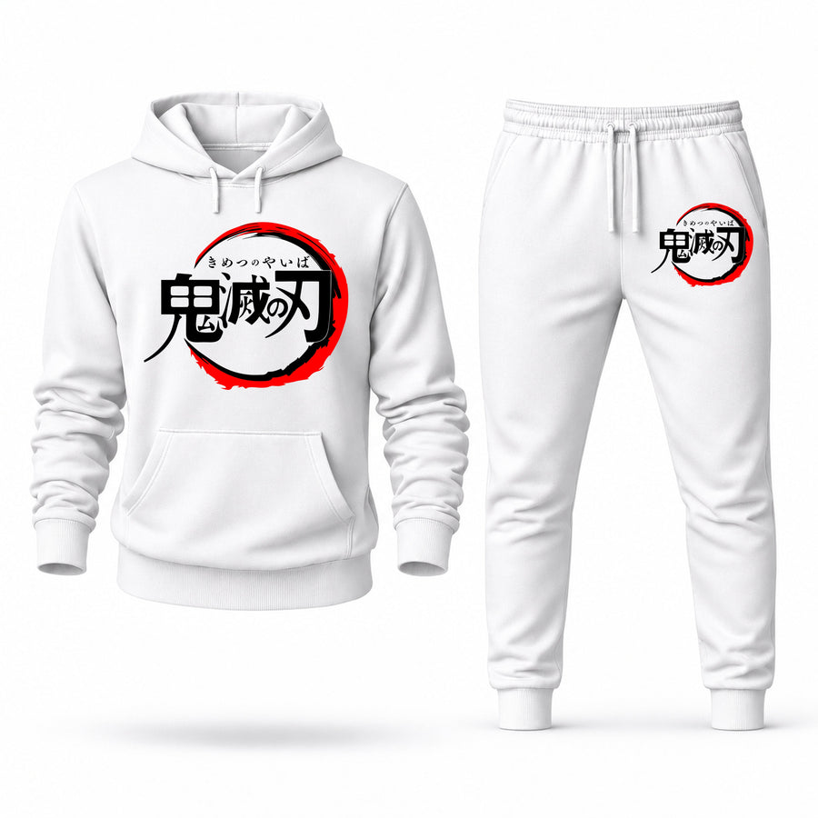 Men's Demon Slayer Hoodie Joggers Set