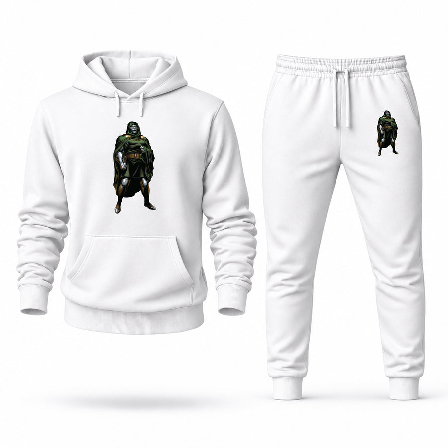 Men's Doctor Doom Hoodie Joggers Set