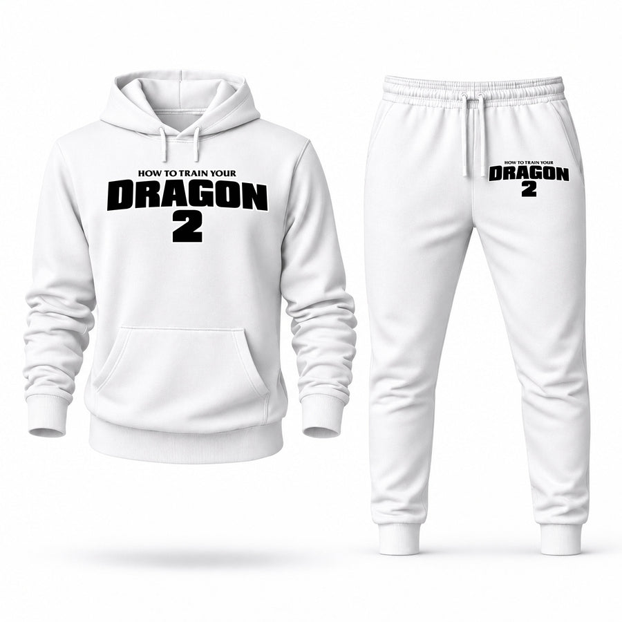 Men's How to Train Your Dragon Hoodie Joggers Set