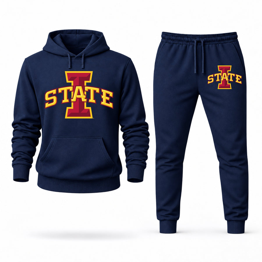 Men's Iowa State Hoodie Joggers Set