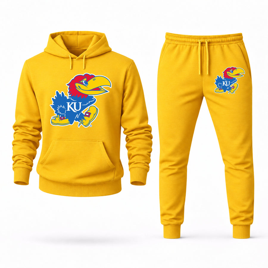 Men's Kansas Hoodie Joggers Set