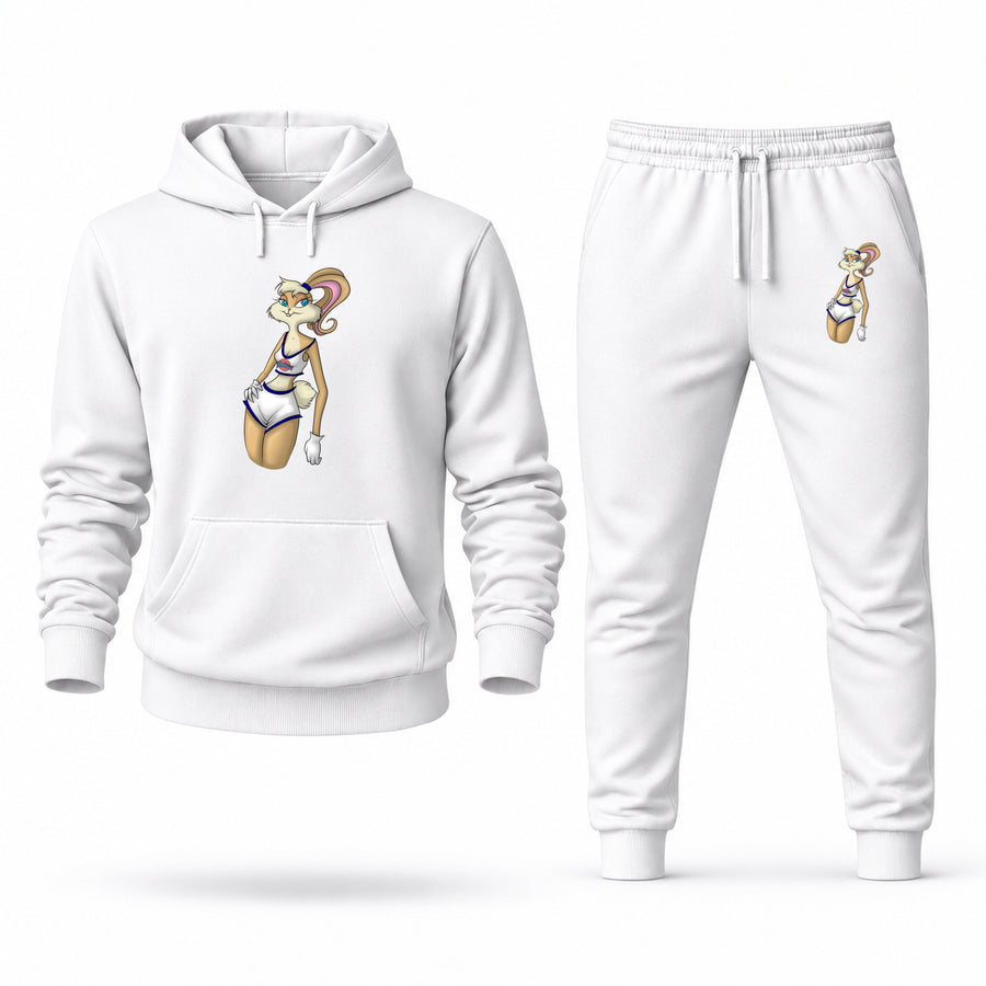 Men's Lola Bunny Hoodie Joggers Set
