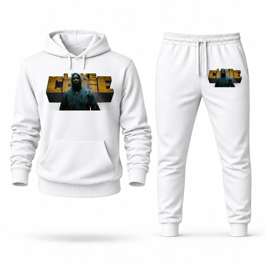 Men's Luke Cage Hoodie Joggers Set