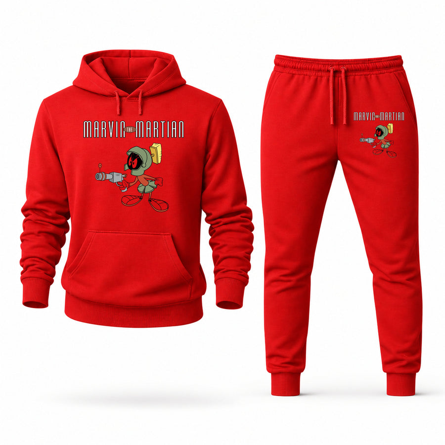 Men's Marvin the Martian Hoodie Joggers Set