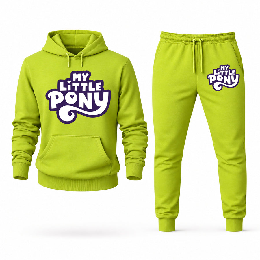 Men's My Little Pony Hoodie Joggers Set