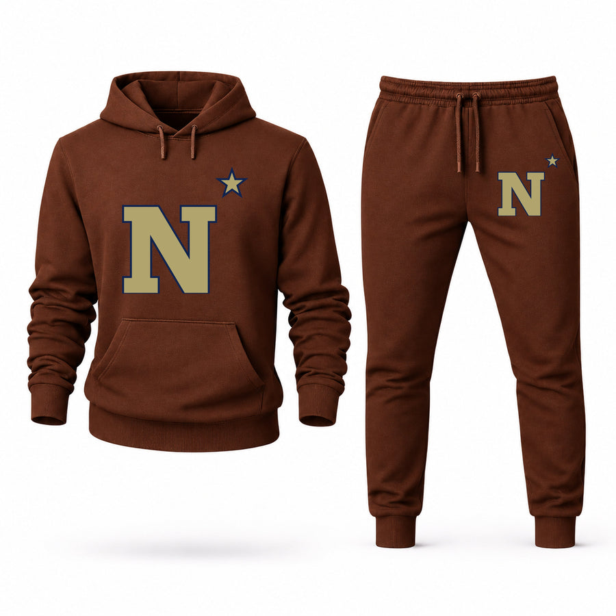 Men's Navy Hoodie Joggers Set