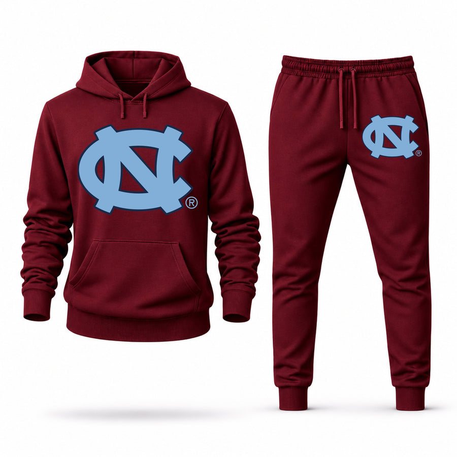 Men's North Carolina Hoodie Joggers Set