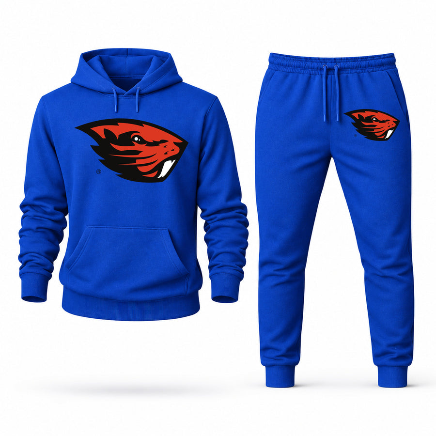 Men's Oregon State Hoodie Joggers Set