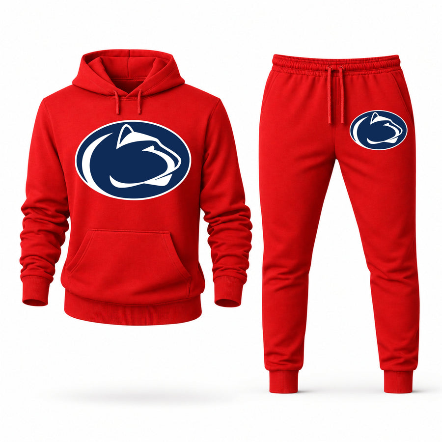 Men's Penn State Hoodie Joggers Set