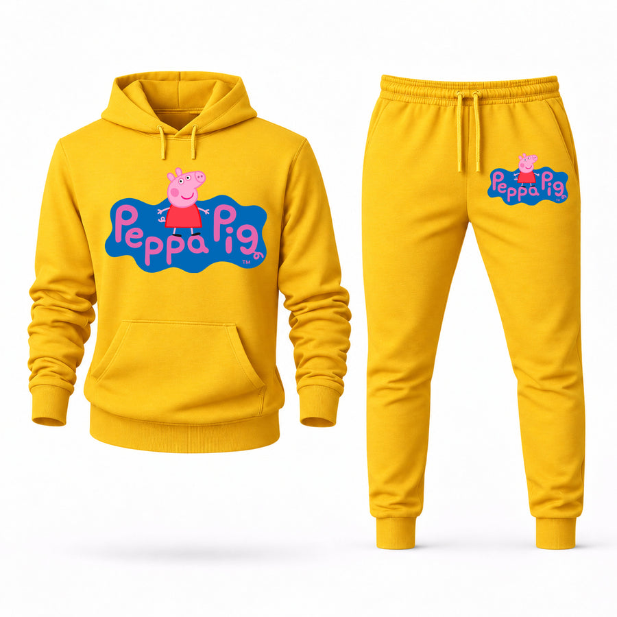 Men's Peppa Pig Hoodie Joggers Set