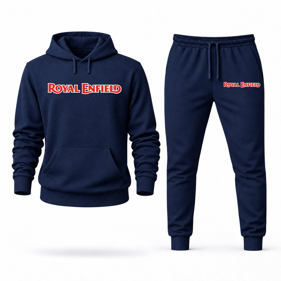 Men's Royal Enfield Hoodie Joggers Set