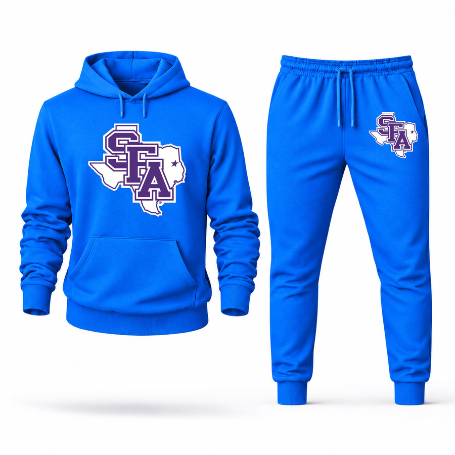 Men's Stephen F. Austin Hoodie Joggers Set