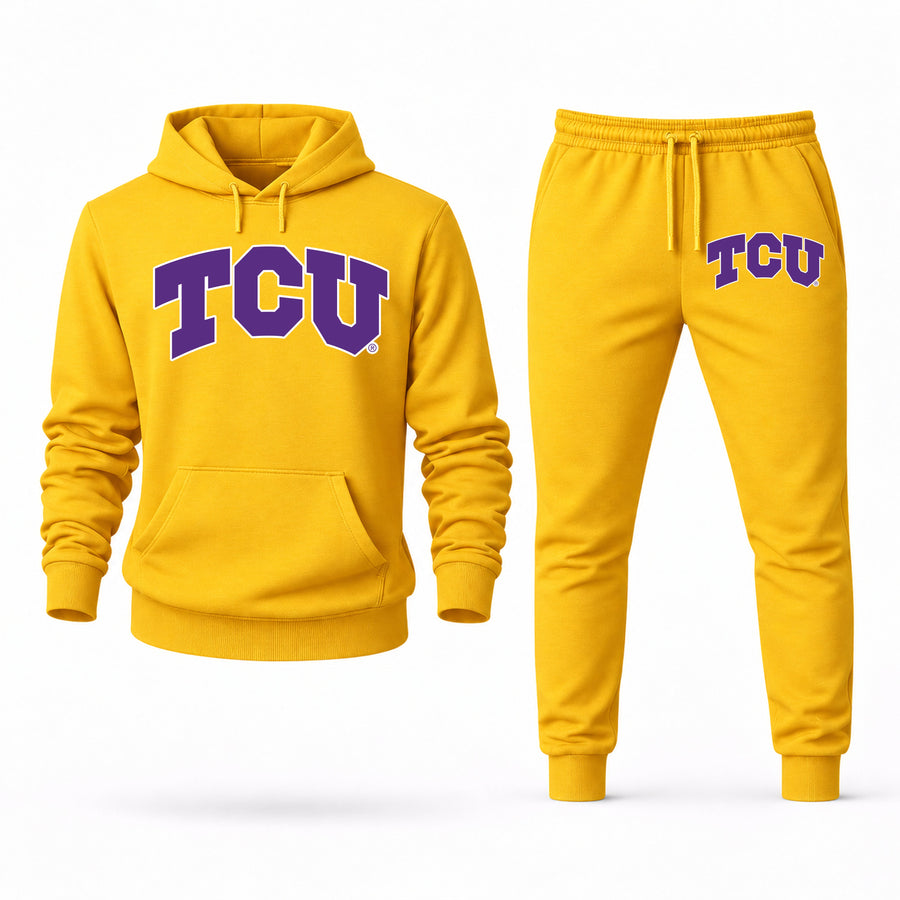 Men's TCU Hoodie Joggers Set