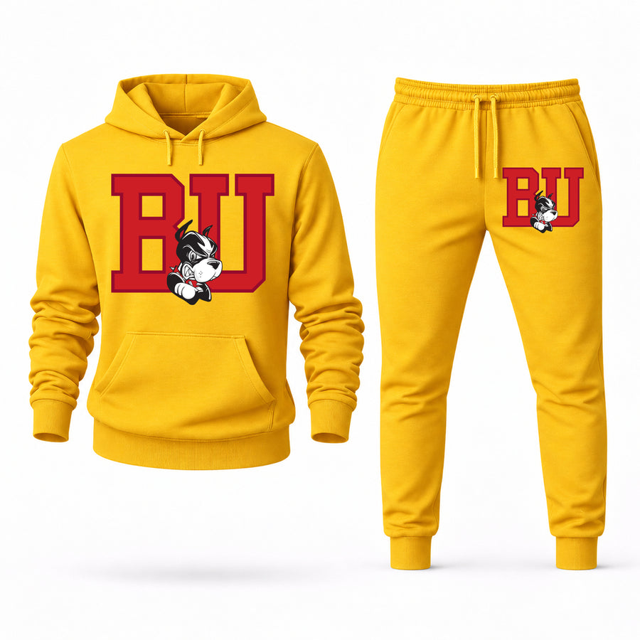 Men's Boston University Hoodie Joggers Set
