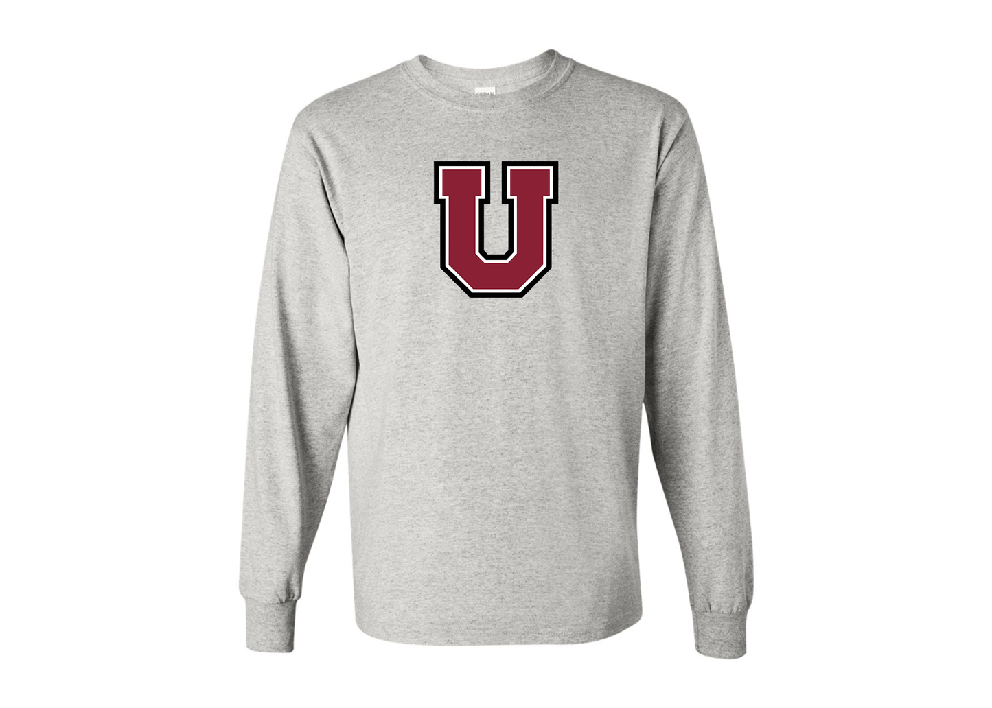 Men's Union Dutchmen Gildan Heavy Cotton Long Sleeve T-Shirt
