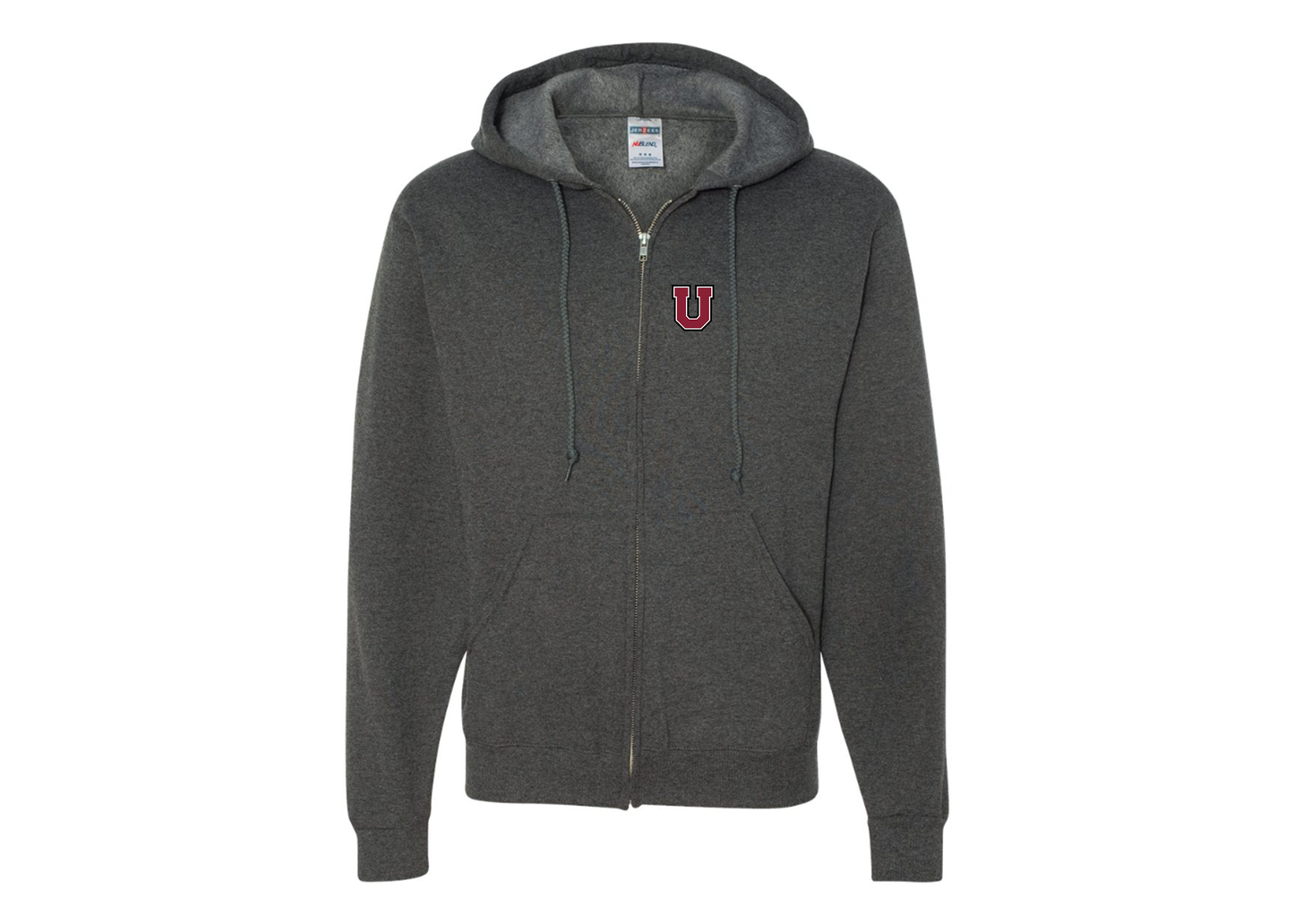 Men's Union Dutchmen JERZEES NuBlend Full-Zip Hooded Sweatshirt