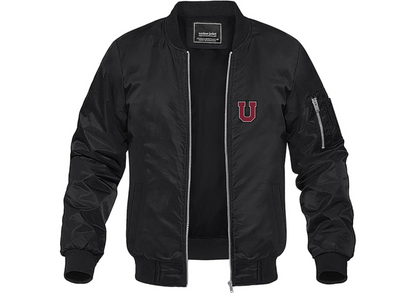 Men's Union Dutchmen Lightweight Bomber Jacket Windbreaker Softshell Varsity Jacket Coat