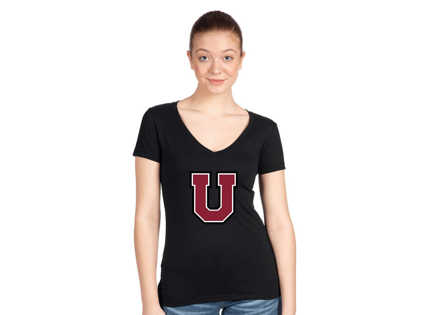 Women's Union Dutchmen Next Level V-Neck T-Shirt