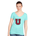 Women's Union Dutchmen Next Level V-Neck T-Shirt
