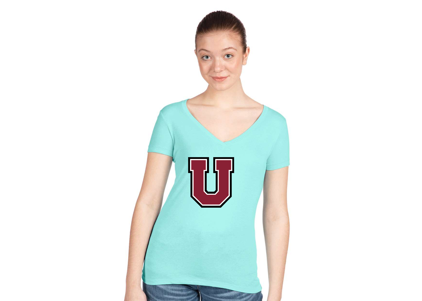 Women's Union Dutchmen Next Level V-Neck T-Shirt