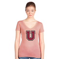 Women's Union Dutchmen Next Level V-Neck T-Shirt