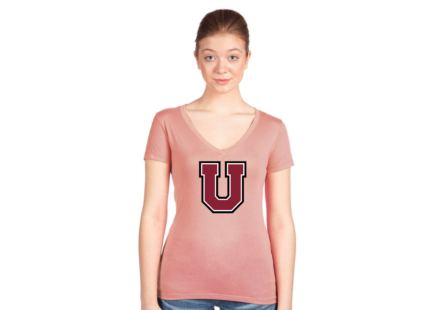 Women's Union Dutchmen Next Level V-Neck T-Shirt
