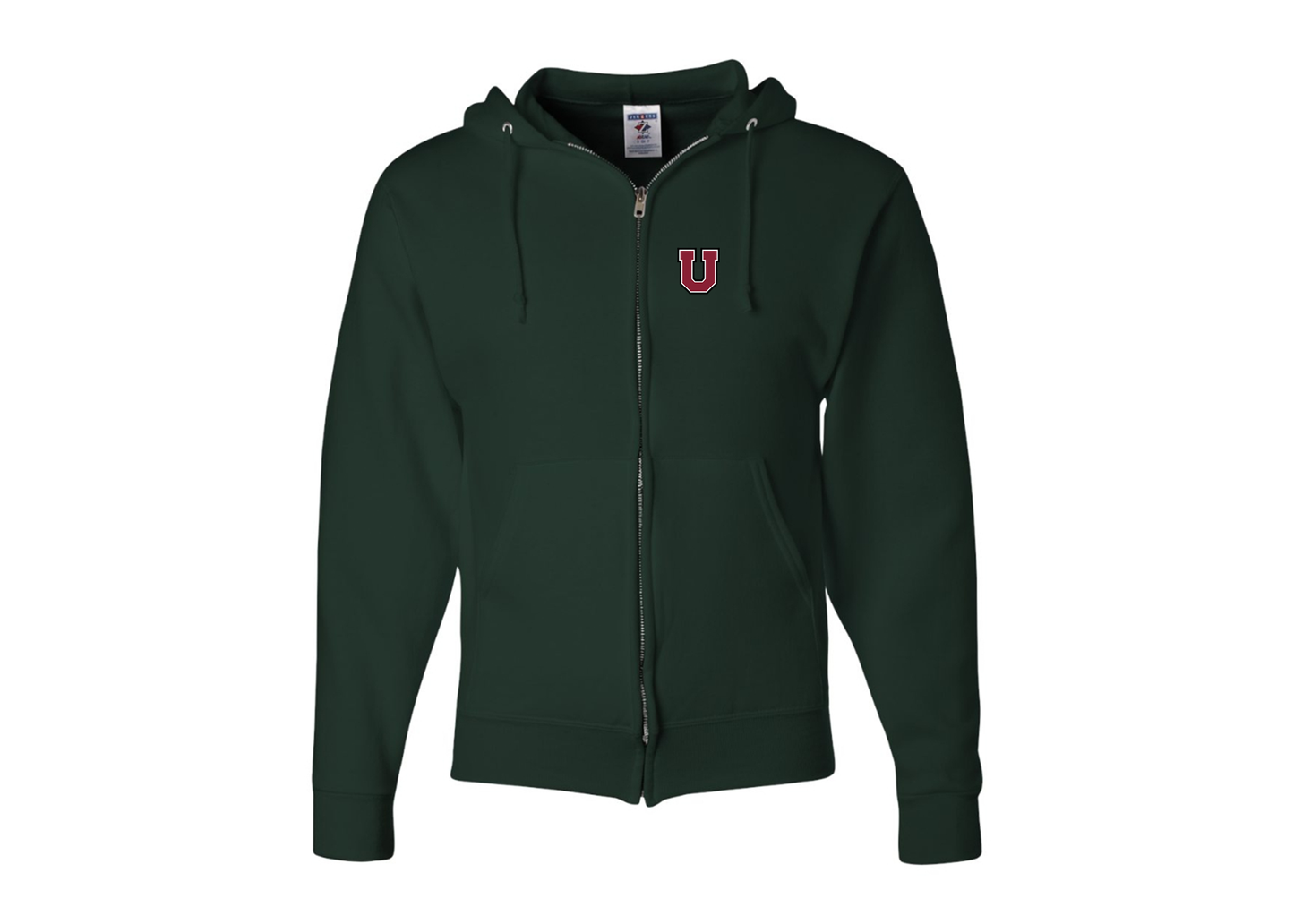 Men's Union Dutchmen JERZEES NuBlend Full-Zip Hooded Sweatshirt