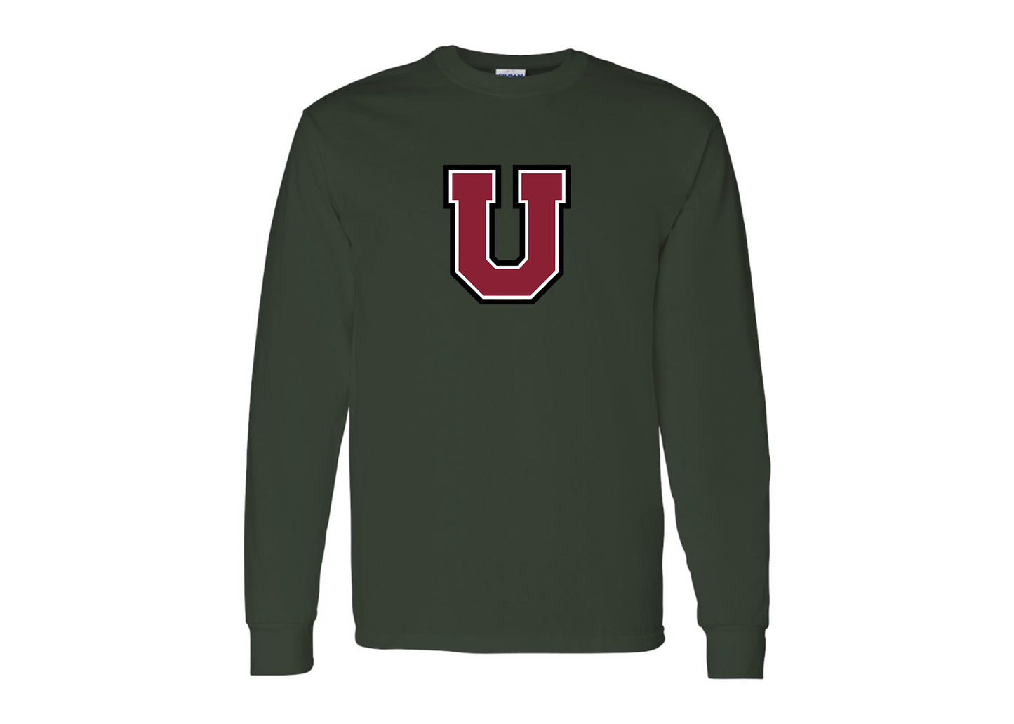 Men's Union Dutchmen Gildan Heavy Cotton Long Sleeve T-Shirt