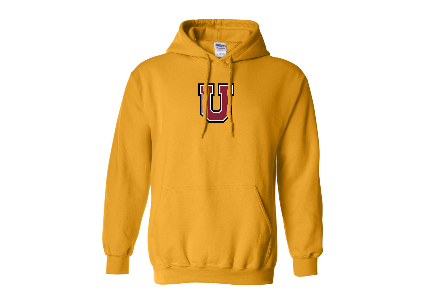 Men's Union Dutchmen Gildan  Heavy Blend Hooded Sweatshirt
