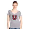 Women's Union Dutchmen Next Level V-Neck T-Shirt