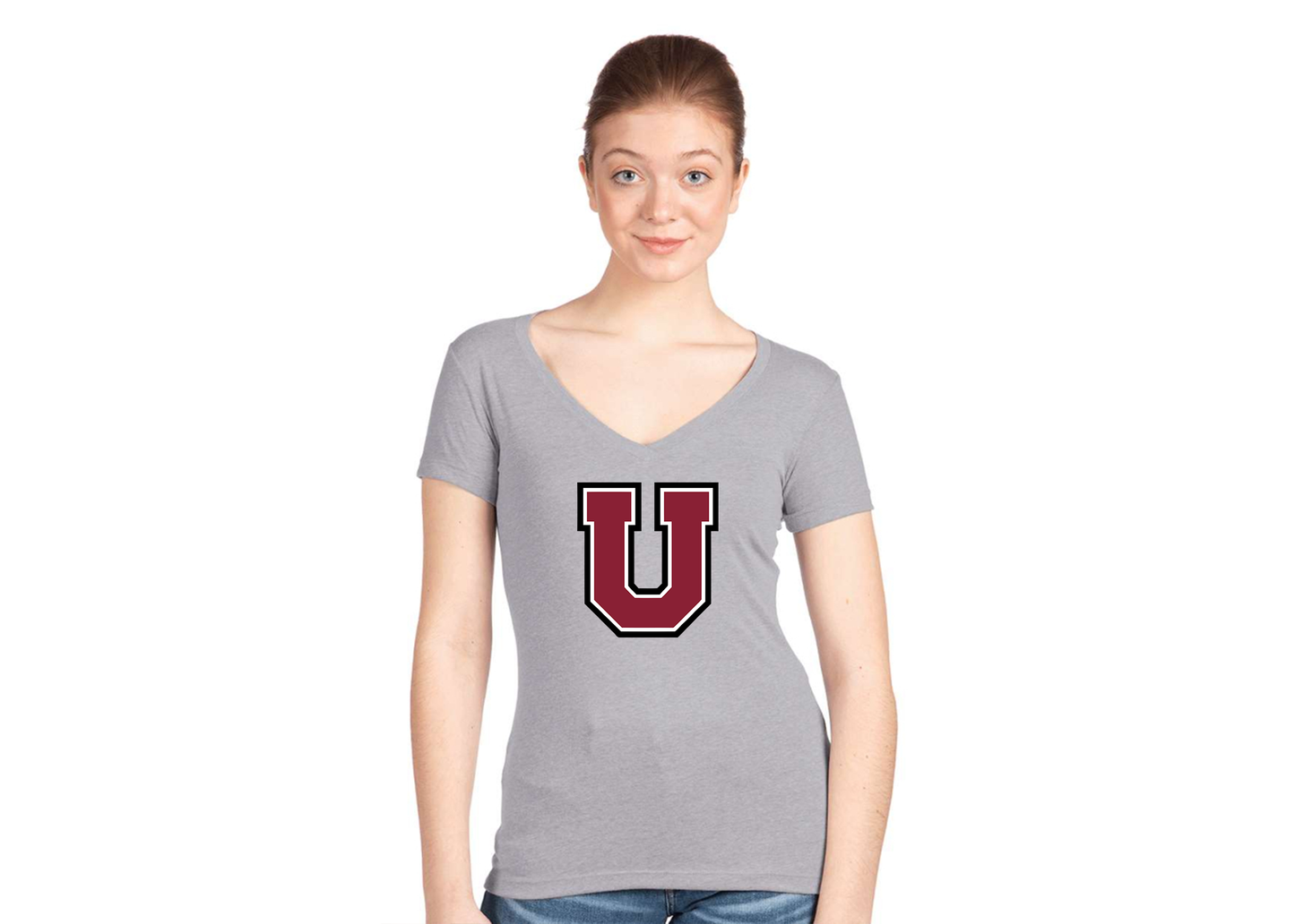 Women's Union Dutchmen Next Level V-Neck T-Shirt