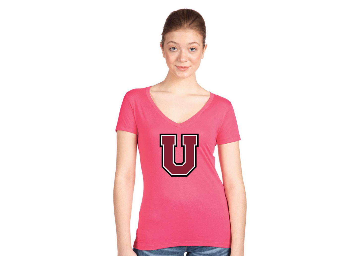Women's Union Dutchmen Next Level V-Neck T-Shirt