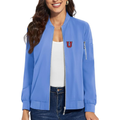 Women's Union Dutchmen Premium Bomber Jacket with Polished Detailing and Functional Sleeve Pocket Modern Luxury Outerwear