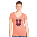 Women's Union Dutchmen Next Level V-Neck T-Shirt