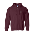 Men's Union Dutchmen Gildan  Heavy Blend Full Zip Hooded Sweatshirt