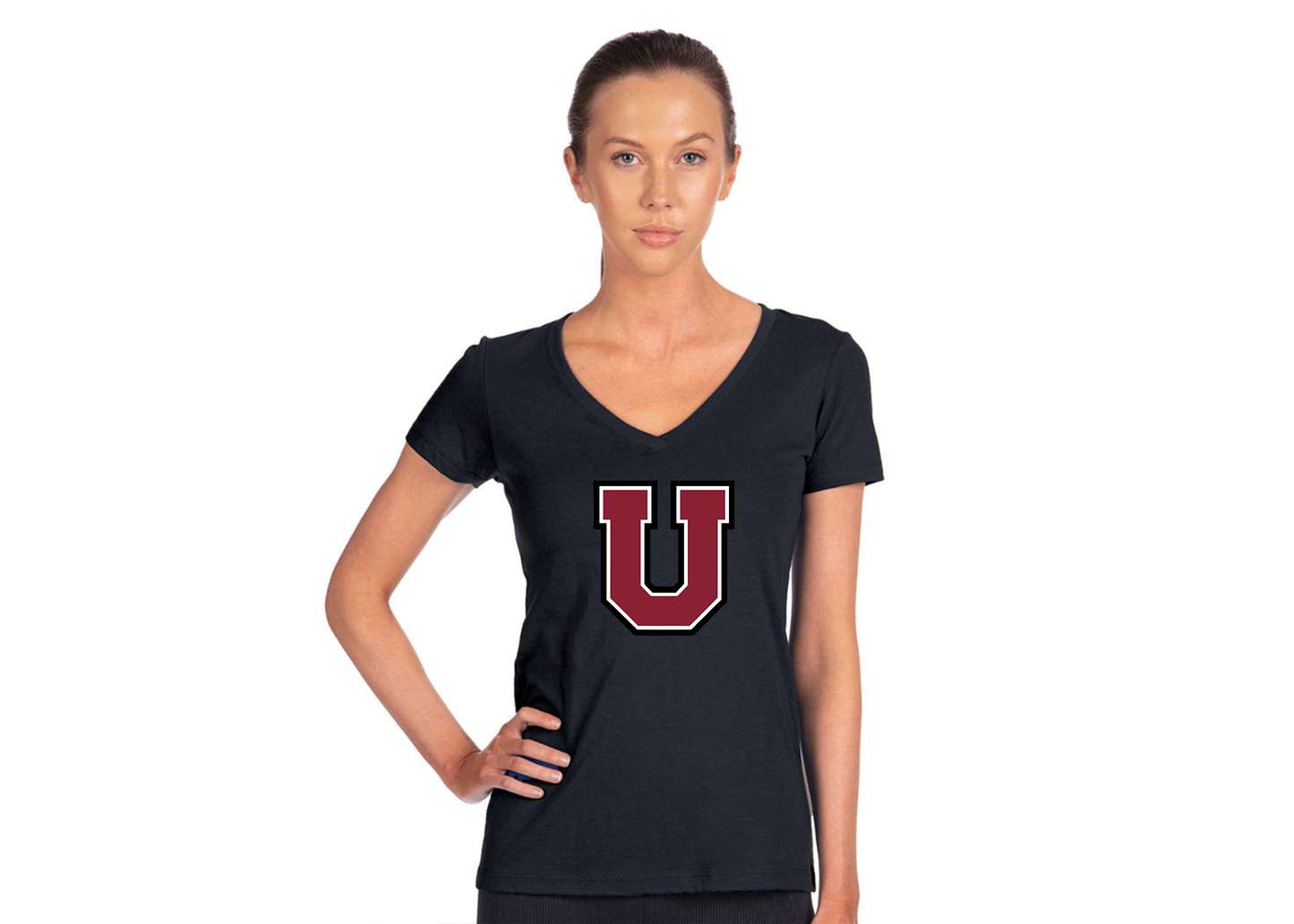 Women's Union Dutchmen Next Level V-Neck T-Shirt