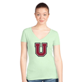 Women's Union Dutchmen Next Level V-Neck T-Shirt