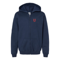 Gildan Heavy Blend Youth Union Dutchmen Full Zip Hooded Sweatshirt