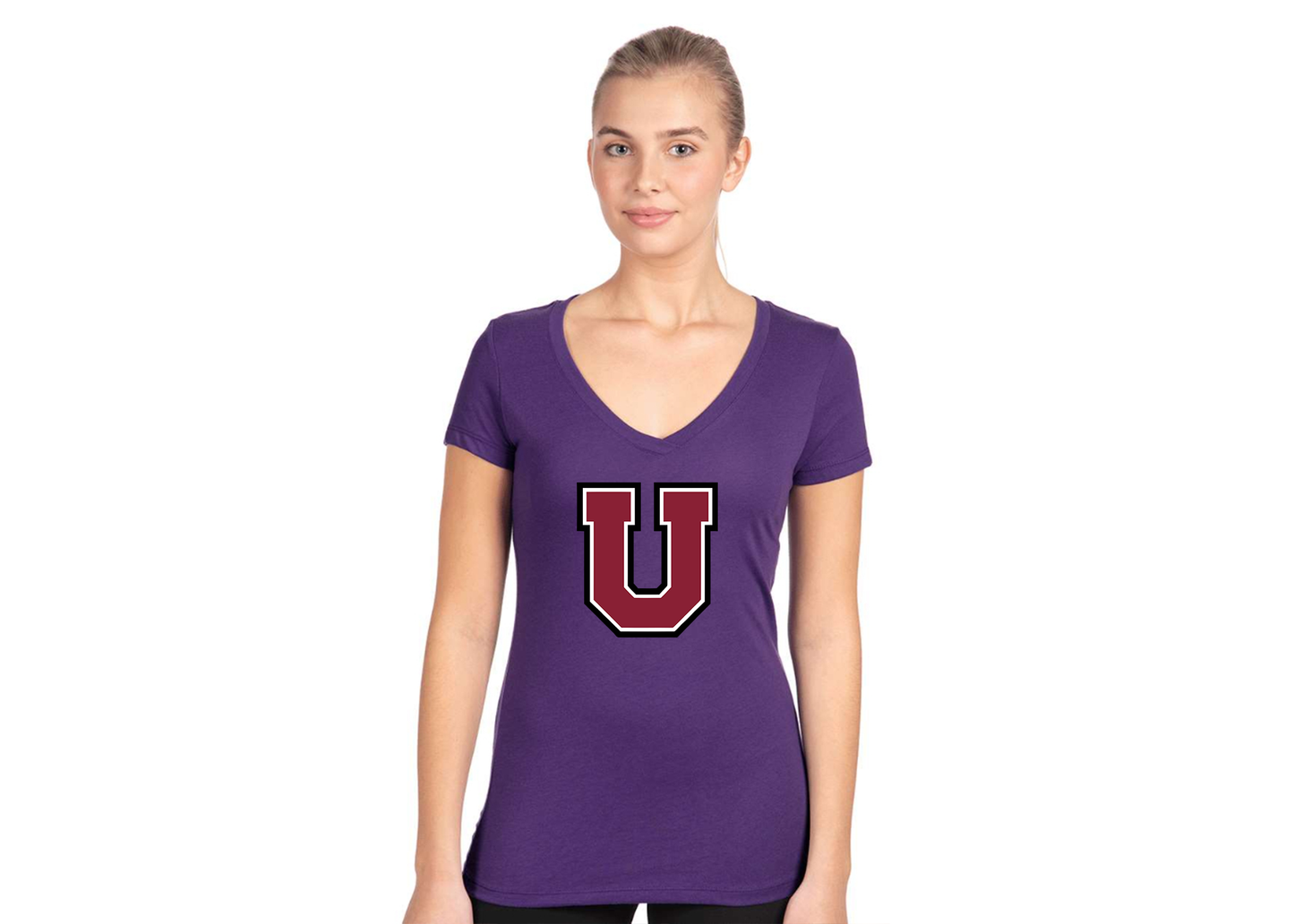 Women's Union Dutchmen Next Level V-Neck T-Shirt
