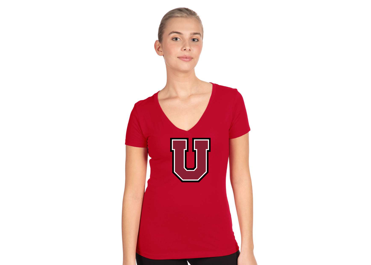 Women's Union Dutchmen Next Level V-Neck T-Shirt
