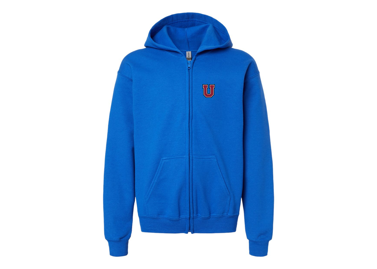 Gildan Heavy Blend Youth Union Dutchmen Full Zip Hooded Sweatshirt