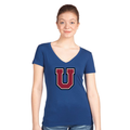 Women's Union Dutchmen Next Level V-Neck T-Shirt