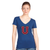 Women's Union Dutchmen Next Level V-Neck T-Shirt