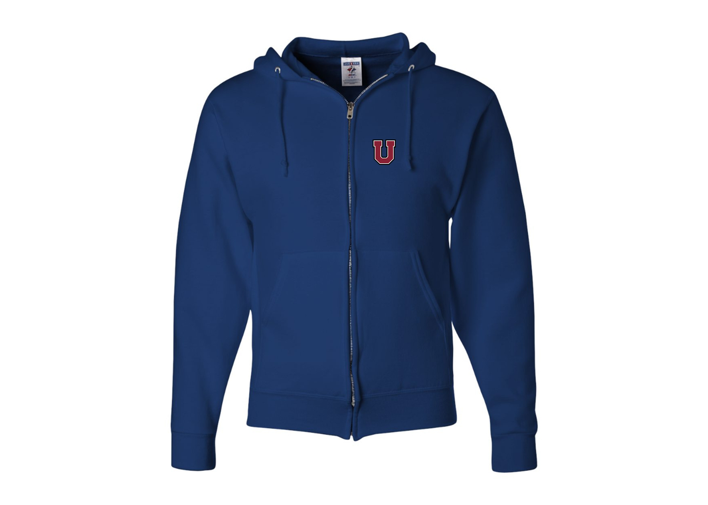 Men's Union Dutchmen JERZEES NuBlend Full-Zip Hooded Sweatshirt