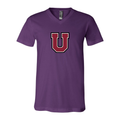 Union Dutchmen BELLA  CANVAS - Jersey V-Neck T-Shirt