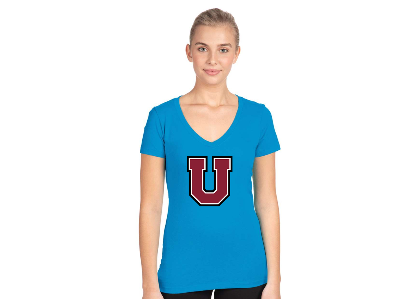 Women's Union Dutchmen Next Level V-Neck T-Shirt