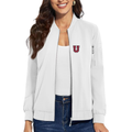 Women's Union Dutchmen Premium Bomber Jacket with Polished Detailing and Functional Sleeve Pocket Modern Luxury Outerwear